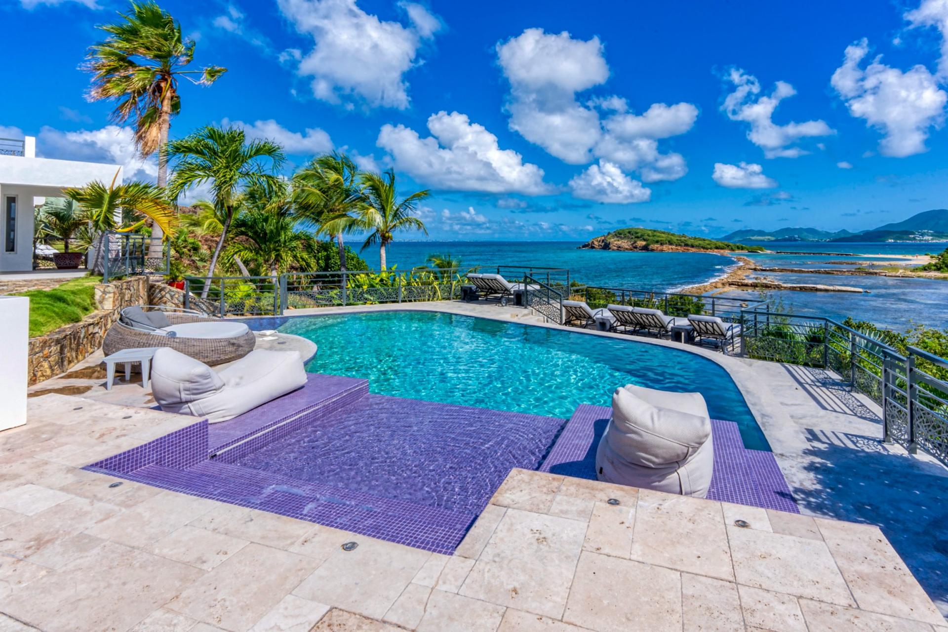 Villa rental in St Martin - Pool